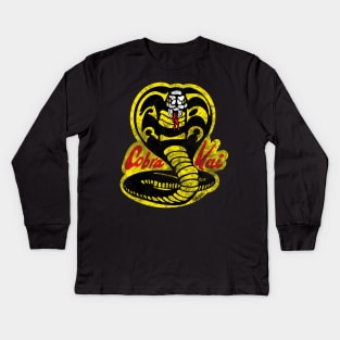 Cobra Kai Vintage Kids Long Sleeve T-Shirt